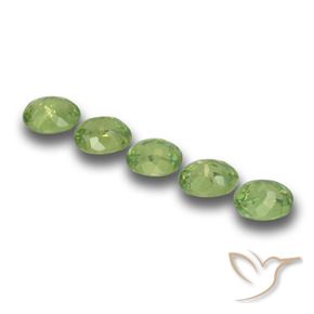 Shop natural 1.61ct イエローグリーン デマントイドガーネット gems, 楕円形, from ナミビア at GemSelect. In stock, global shipping!