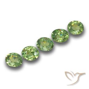 Shop natural 1.73ct ミディアムグリーン デマントイドガーネット gems, 楕円形, from ナミビア at GemSelect. In stock, global shipping!