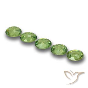 Shop natural 1.73ct ミディアムグリーン デマントイドガーネット gems, 楕円形, from ナミビア at GemSelect. In stock, global shipping!