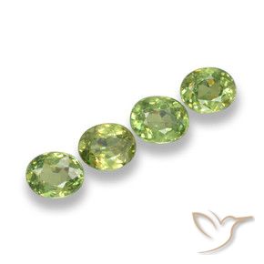 Shop natural 1.19ct ライムグリーン デマントイドガーネット gems, 楕円形, from ナミビア at GemSelect. In stock, global shipping!