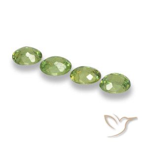 Shop natural 1.19ct ライムグリーン デマントイドガーネット gems, 楕円形, from ナミビア at GemSelect. In stock, global shipping!