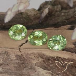 Shop natural 1.14ct フォレストグリーン デマントイドガーネット gems, 楕円形, from ナミビア at GemSelect. In stock, global shipping!