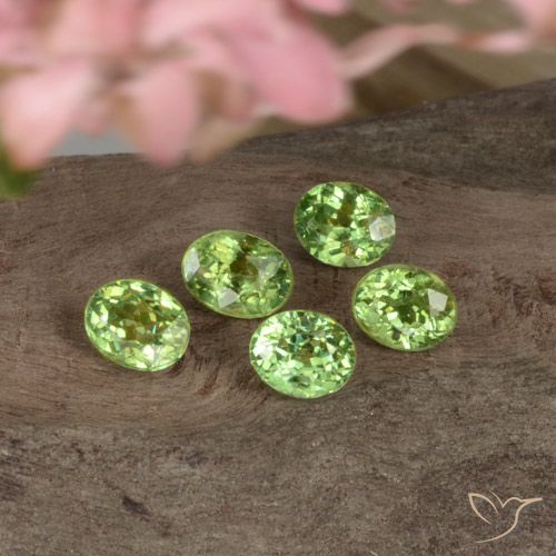 Shop natural 1.68ct ウォームグリーン デマントイドガーネット gems, 楕円形, from ナミビア at GemSelect. In stock, global shipping!