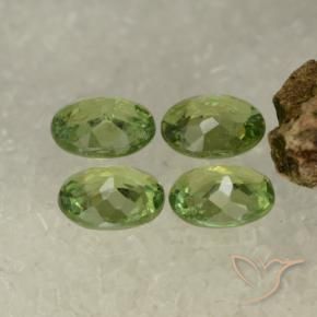 Shop natural 1.52ct ミディアムグリーン デマントイドガーネット gems, 楕円形, from ナミビア at GemSelect. In stock, global shipping!
