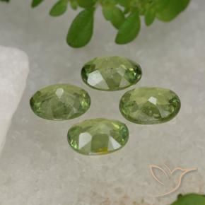Shop natural 1.74ct ライトグリーン デマントイドガーネット gems, 楕円形, from ナミビア at GemSelect. In stock, global shipping!