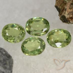 Shop natural 1.54ct ウォームグリーン デマントイドガーネット gems, 楕円形, from ナミビア at GemSelect. In stock, global shipping!