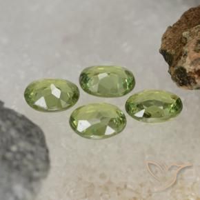Shop natural 1.54ct ウォームグリーン デマントイドガーネット gems, 楕円形, from ナミビア at GemSelect. In stock, global shipping!