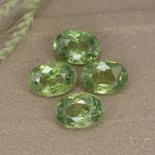 Shop natural 2.74ct ミディアムグリーン デマントイドガーネット gems, 楕円形, from ナミビア at GemSelect. In stock, global shipping!