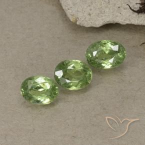 Shop natural 1.55ct ウォームグリーン デマントイドガーネット gems, 楕円形, from ナミビア at GemSelect. In stock, global shipping!