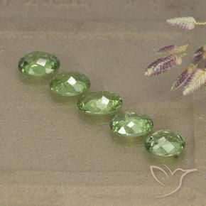 Shop natural 2.49ct フォレストグリーン デマントイドガーネット gems, 楕円形, from ナミビア at GemSelect. In stock, global shipping!