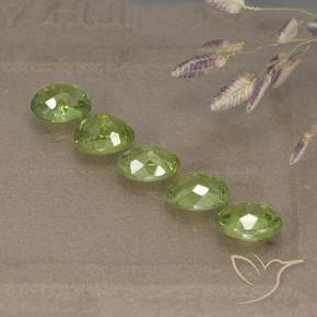 Shop natural 2.66ct イエローグリーン デマントイドガーネット gems, 楕円形, from ナミビア at GemSelect. In stock, global shipping!