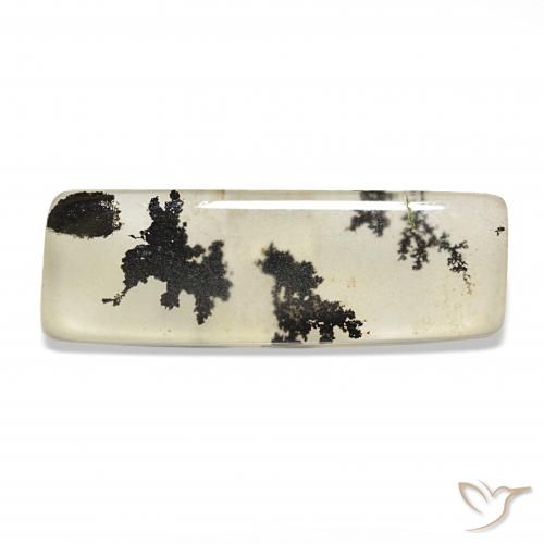 6.39ct マルチカラー 樹状瑪瑙, バゲット, 透明