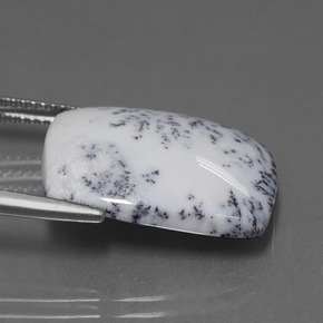 11.33カラットの天然マルチカラーデンドリティックカルセドニー、クッションカット、オペーク