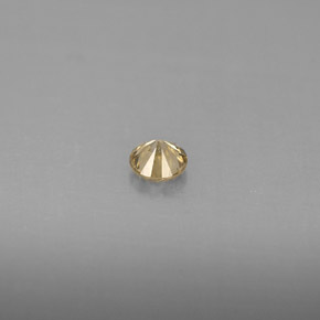 0.20カラットの天然シャンパンダイヤモンド（3.65 mm・ラウンドカット）