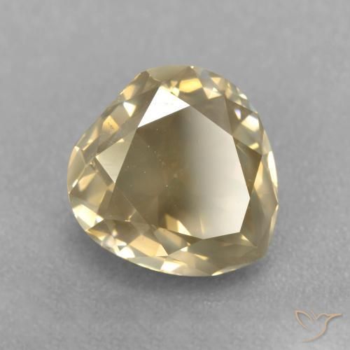 2.49ct 天然 コニャック ダイヤモンド, 洋梨の形, SI