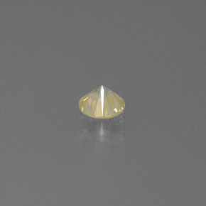 0.14カラットの天然シャンパンダイヤモンド（3.28 mm・ラウンドカット）