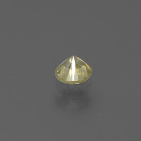 0.17カラットの天然シャンパンダイヤモンド（3.25 mm・ラウンドカット）