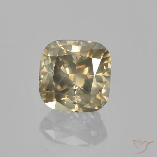 1.48ct 天然 コニャック ダイヤモンド, クッション, VS-SI