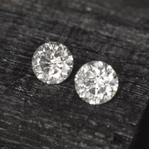 カラットの天然ホワイトダイヤモンド（1.82 mm・ラウンドカット）