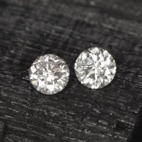 カラットの天然ホワイトダイヤモンド（1.82 mm・ラウンドカット）