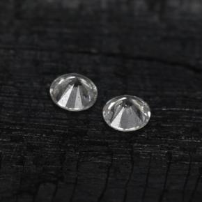 カラットの天然ホワイトダイヤモンド（1.89 mm・ラウンドカット）