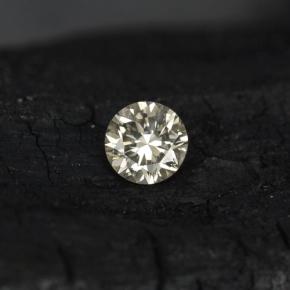 0.08カラットの天然無色ダイヤモンド（2.79 mm・ラウンドカット）