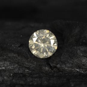 0.13カラットの天然無色ダイヤモンド（3.11 mm・ラウンドカット）