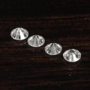 カラットの天然ホワイトダイヤモンド（1.81 mm・ラウンドカット）