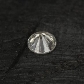 0.07カラットの天然ホワイトダイヤモンド（2.53 mm・ラウンドカット）