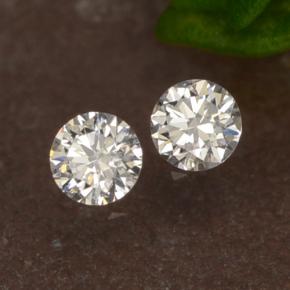 自然派の商品を探す 0.06ct ホワイト ダイヤモンド 宝石, ラウンドカット, 南アフリカ からGemSelectで. 在庫あり、世界各国へ発送!