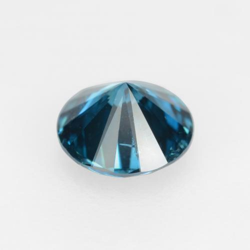 0.28カラットの天然ロンドンブルーダイヤモンド（4.21 mm・ラウンドカット）