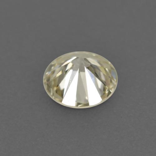 0.13カラットの天然シャンパンダイヤモンド（3.25 mm・ラウンドカット）