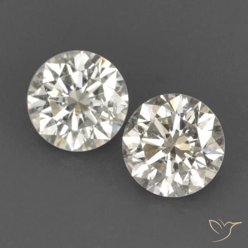 0.22ctw 天然 J ダイヤモンド, ラウンド, VVS-VS