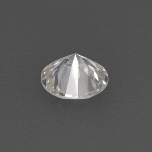 0.09カラットの天然ウォームホワイトダイヤモンド（2.89 mm・ラウンドカット）