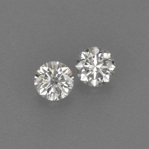 0.14カラットの天然Hダイヤモンド（2.60 mm・ラウンドカット）