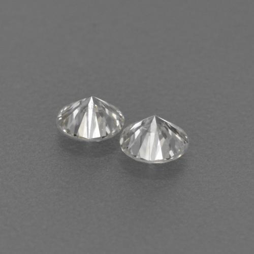 0.14カラットの天然Hダイヤモンド（2.60 mm・ラウンドカット）