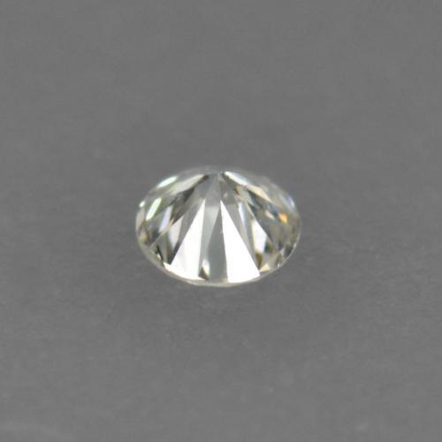 0.02カラットの天然ウォームホワイトダイヤモンド（1.54 mm・ラウンドカット）