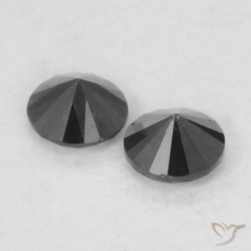 Shop natural 0.09ct ブラック ダイヤモンド gems, ラウンド, from インド at GemSelect. In stock, global shipping!