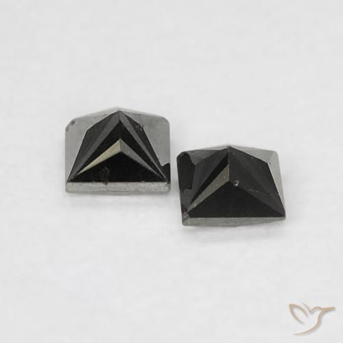 Shop natural 0.14ct ブラック ダイヤモンド gems, 四角形, from インド at GemSelect. In stock, global shipping!