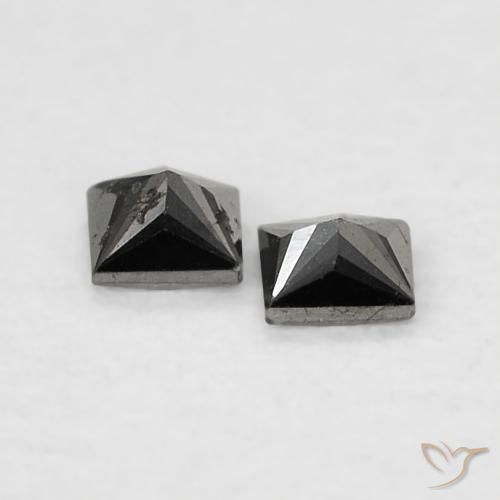 Shop natural 0.10ct ブラック ダイヤモンド gems, 四角形, from インド at GemSelect. In stock, global shipping!