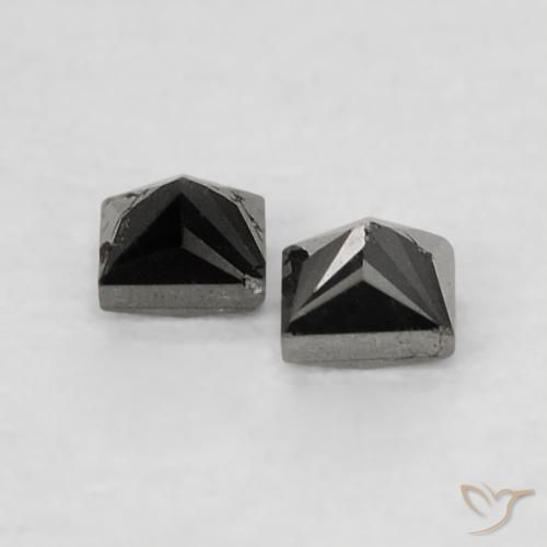 Shop natural 0.14ct ブラック ダイヤモンド gems, 四角形, from インド at GemSelect. In stock, global shipping!