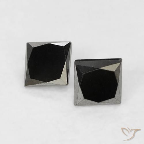 Shop natural 0.14ct ブラック ダイヤモンド gems, 四角形, from インド at GemSelect. In stock, global shipping!