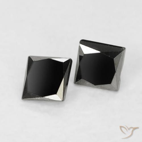 Shop natural 0.14ct ブラック ダイヤモンド gems, 四角形, from インド at GemSelect. In stock, global shipping!