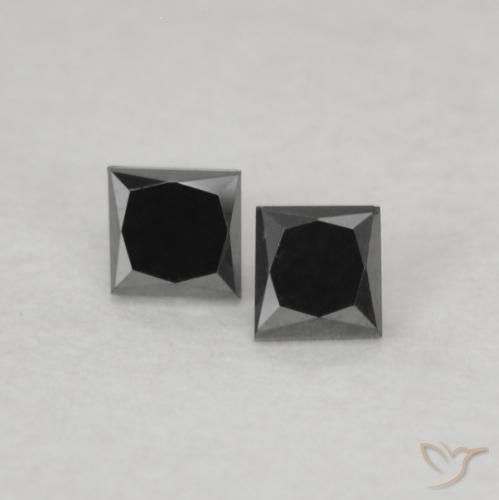 Shop natural 0.13ct ブラック ダイヤモンド gems, 四角形, from インド at GemSelect. In stock, global shipping!