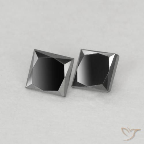 Shop natural 0.12ct ブラック ダイヤモンド gems, 四角形, from インド at GemSelect. In stock, global shipping!