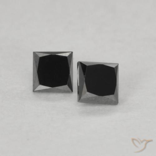 Shop natural 0.13ct ブラック ダイヤモンド gems, 四角形, from インド at GemSelect. In stock, global shipping!