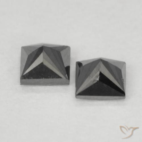 Shop natural 0.23ct ブラック ダイヤモンド gems, 四角形, from インド at GemSelect. In stock, global shipping!