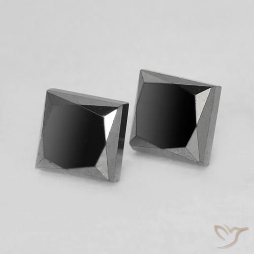 Shop natural 0.39ct ブラック ダイヤモンド gems, 四角形, from インド at GemSelect. In stock, global shipping!