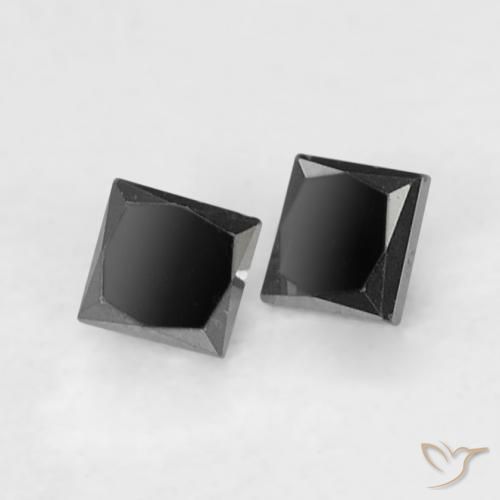 Shop natural 0.11ct ブラック ダイヤモンド gems, 四角形, from インド at GemSelect. In stock, global shipping!