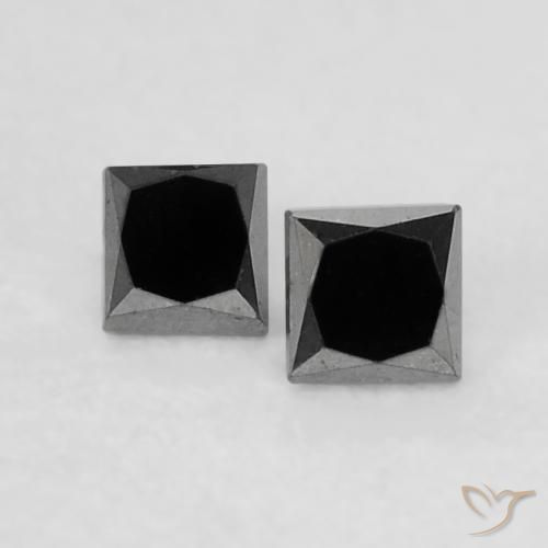 Shop natural 0.14ct ブラック ダイヤモンド gems, 四角形, from インド at GemSelect. In stock, global shipping!